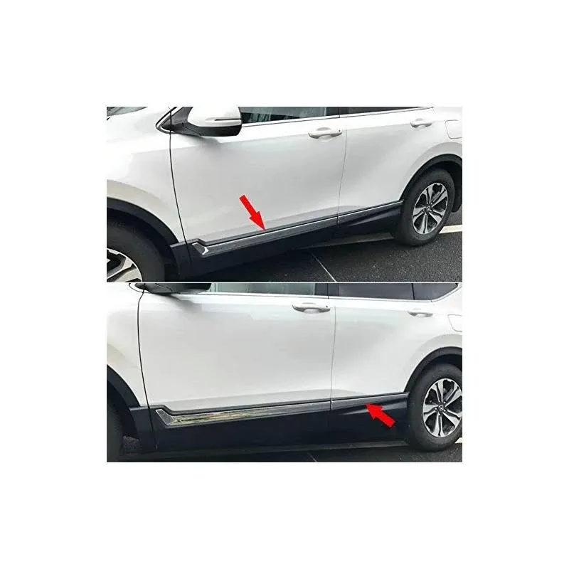 Beautost For Honda 2017 2018 2019 CR-V CRV Chrome Body Side Door Molding Trim...