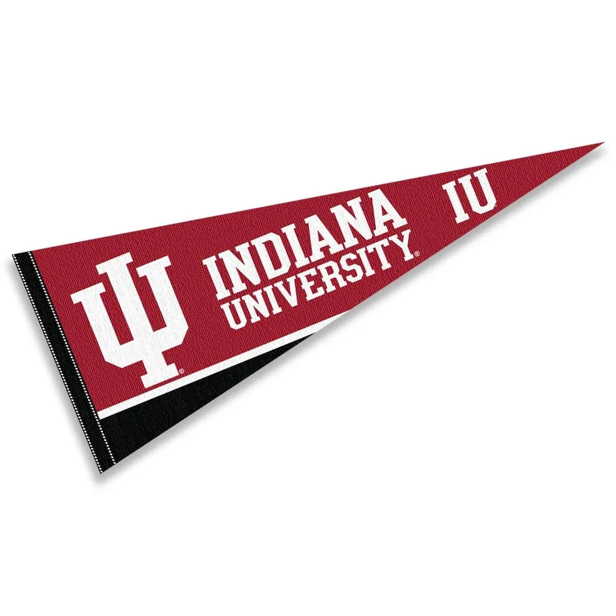 College Flags & Banners Co. Indiana IU Hoosiers Pennant Full Size Felt