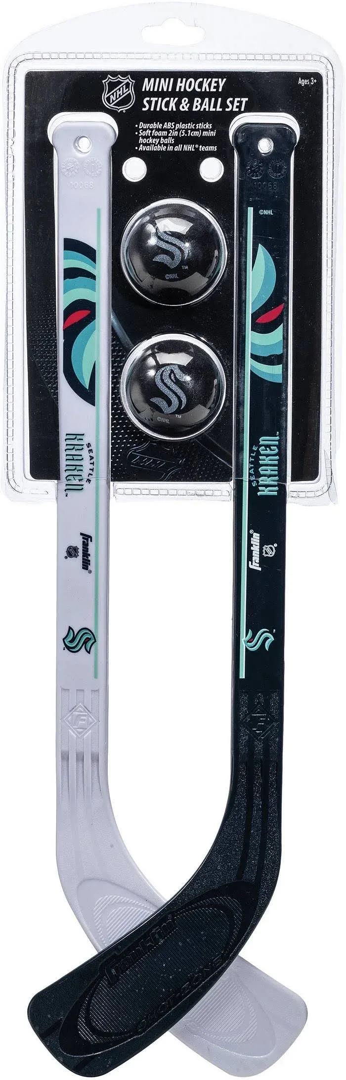 Franklin Seattle Kraken NHL Mini Hockey Stick & Ball Set