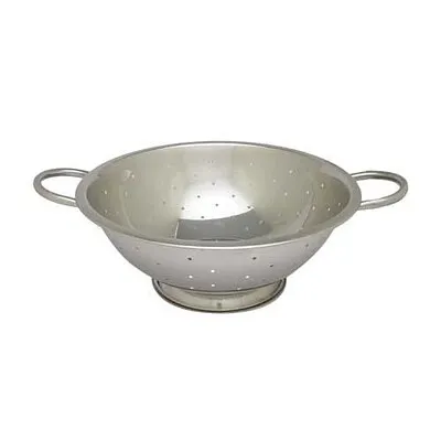 Winco COD-5, 12-Inch Diameter 5-Quart Stainless Steel Colander