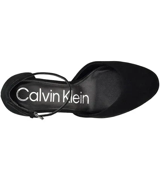 Shop Calvin Klein Sabin Platform Pump In Black