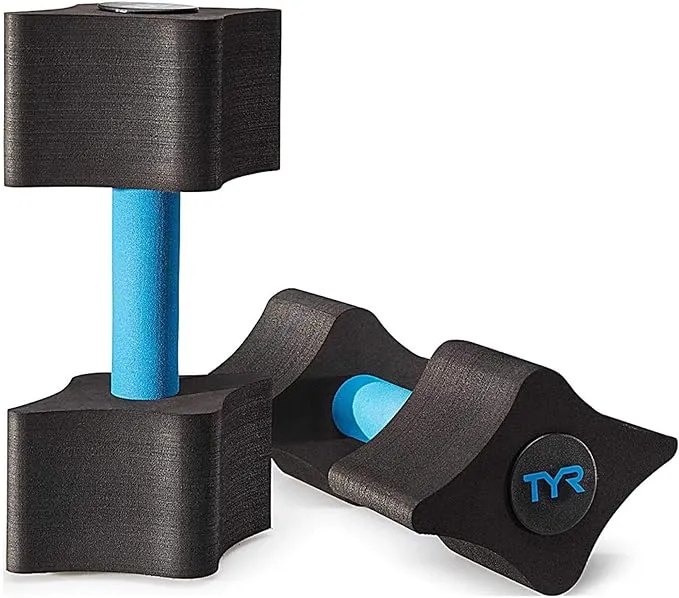 TYR Aquatic Resistance Dumbbells for Water Aerobics