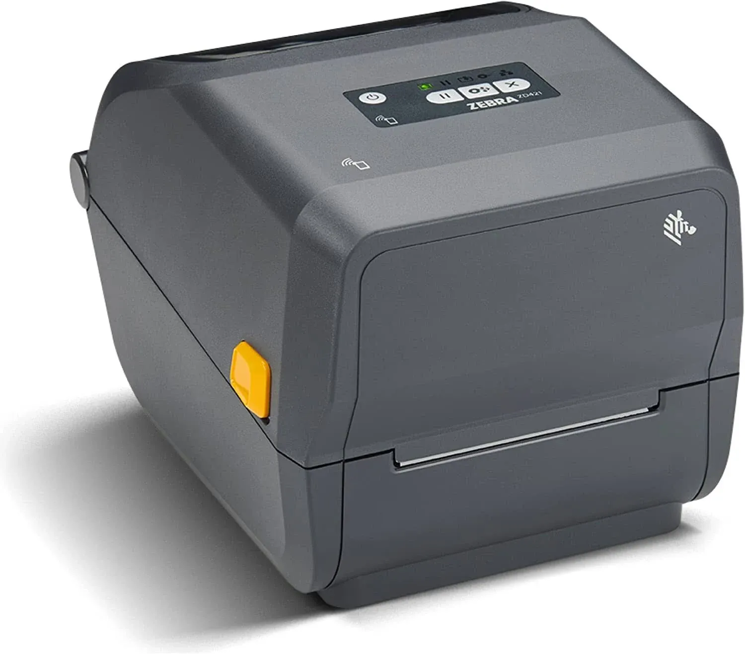 ZEBRA ZD421 Thermal Transfer Desktop Printer 300 dpi Print Width 4-inch USB and Ethernet Connectivity ZD4A043-301M00EZ, Requires Thermal Ribbon for Use