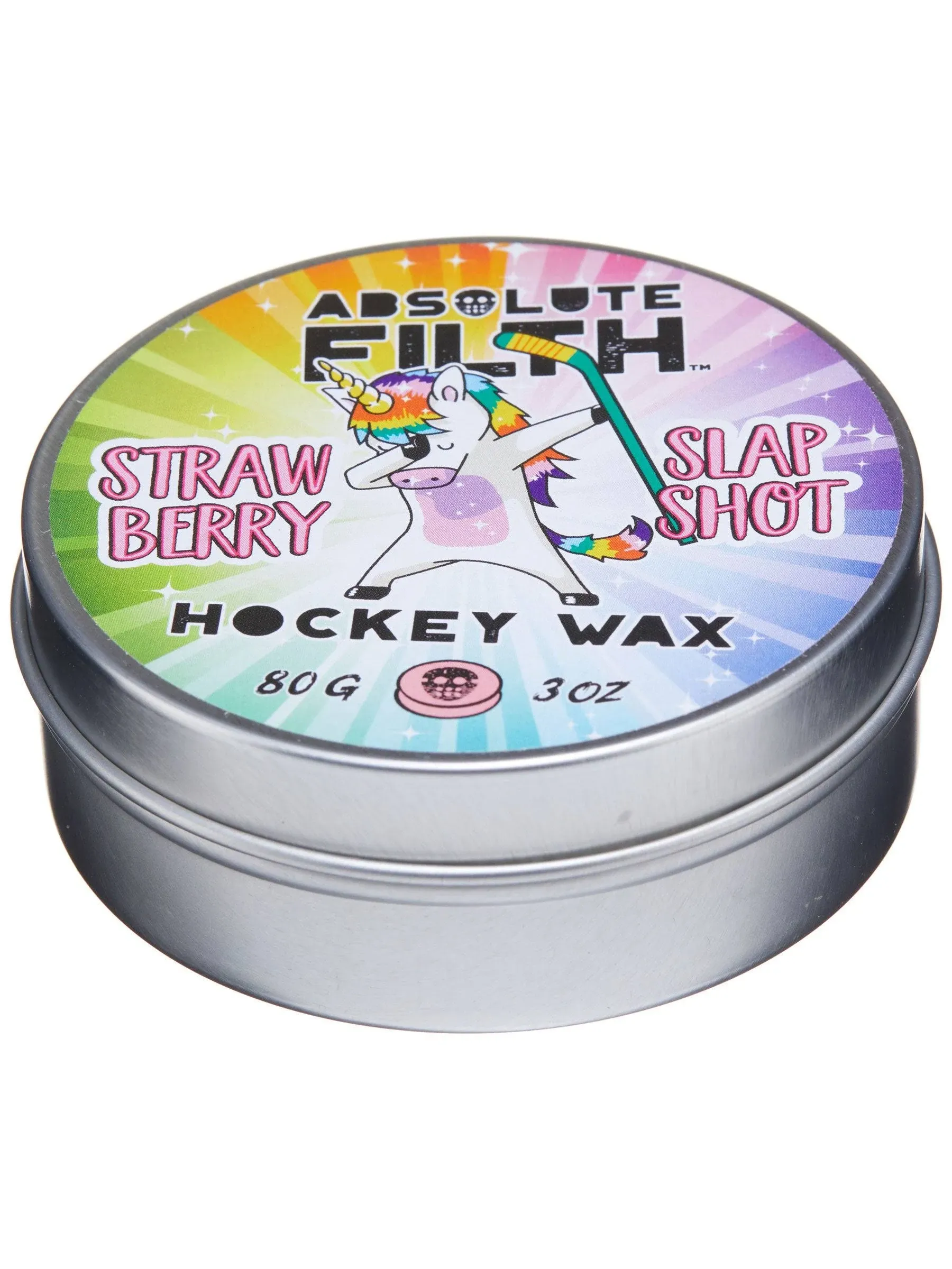 Absolute Filth Hockey Stick Wax - Strawberry Slapshot