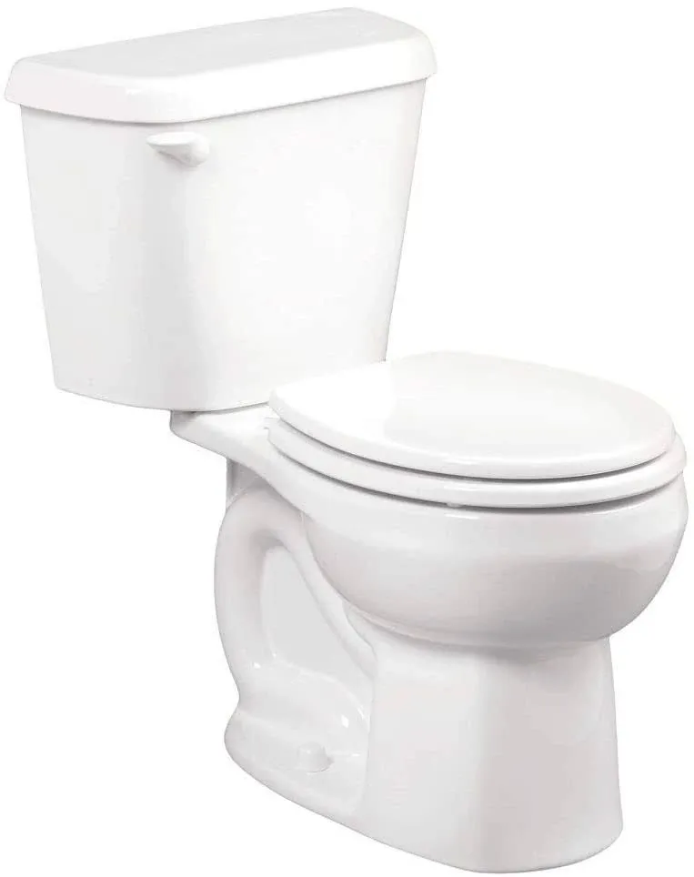 American Standard Colony 1.6 GPF Round Two-Piece Toilet White