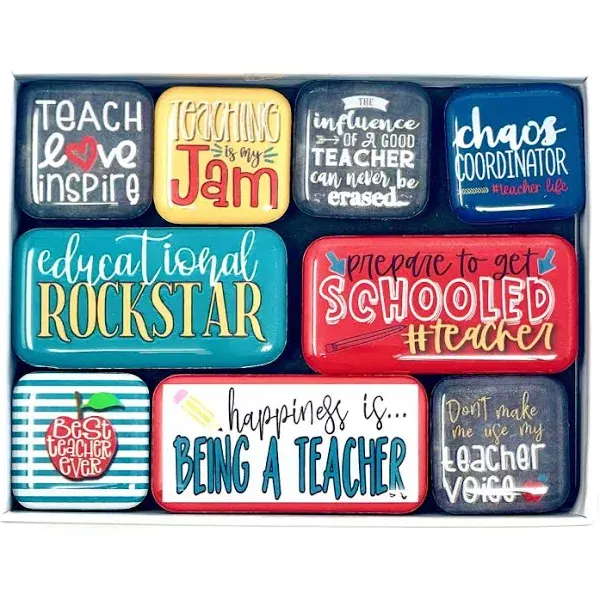 Cute Magnet Gift Sets for Teachers Women - Refrigerator Magnets - Great gifts...