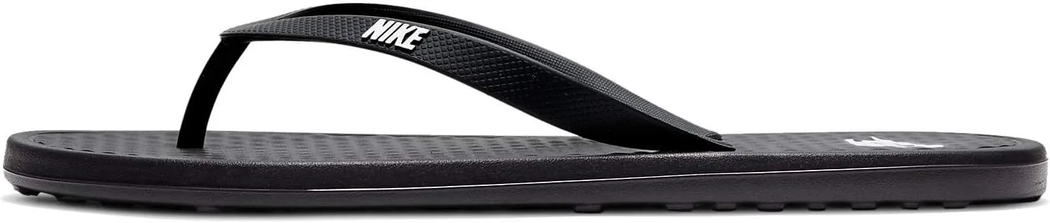 Nike On Deck Men's Slipper Flip Flop Cu3958-002, Size 14, Black/White-black