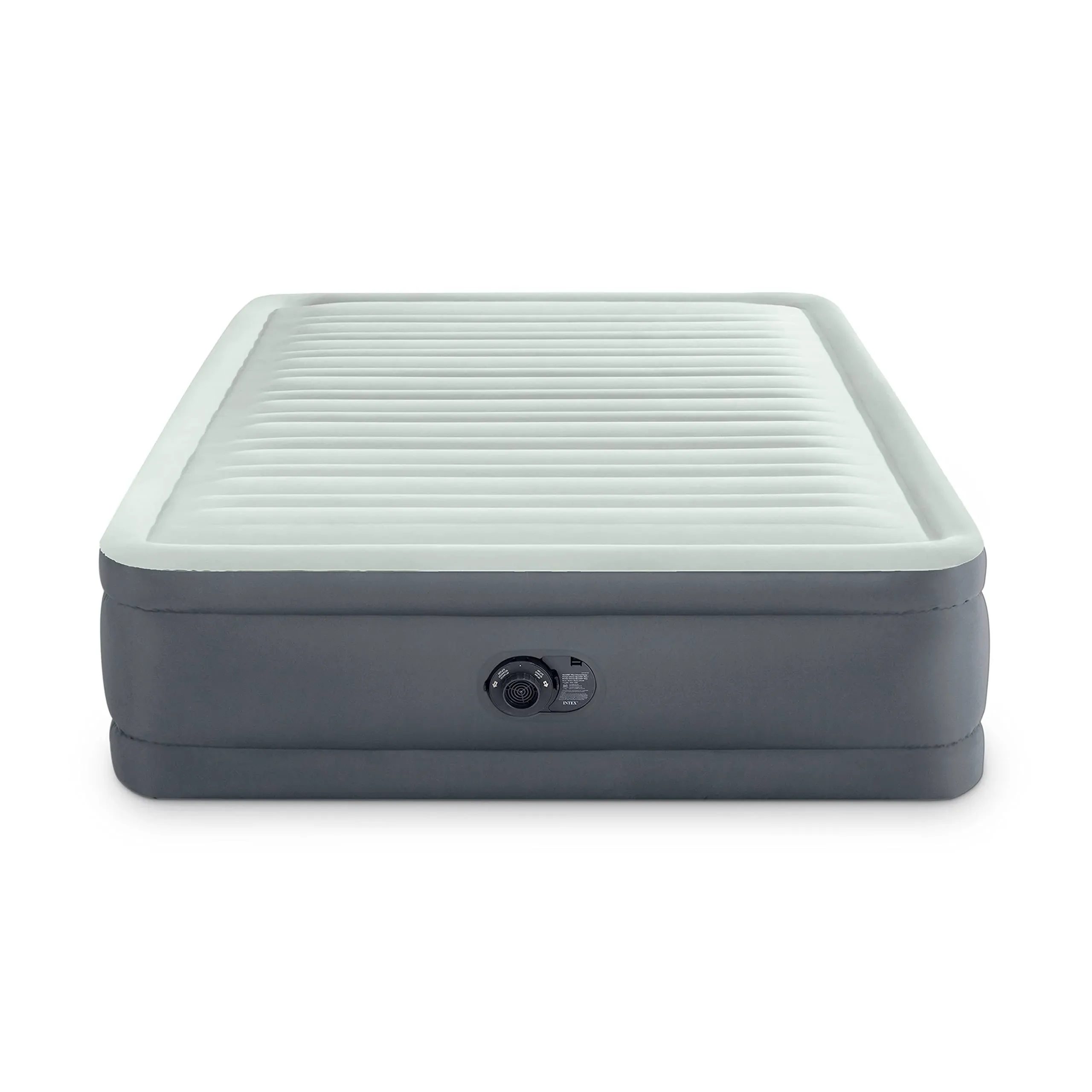 Intex PremAire I Fiber-Tech Elevated Airbed Mattress with Built-In Pump