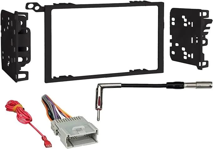 Metra 95-2009 2-DIN Dash Kit + Harness + Antenna Adapter for Select Chevy/GMC