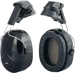 Trend Clip-On Ear Defenders for the Trend Airshield Pro and Air Pro Max, AIR/P/6A,Black