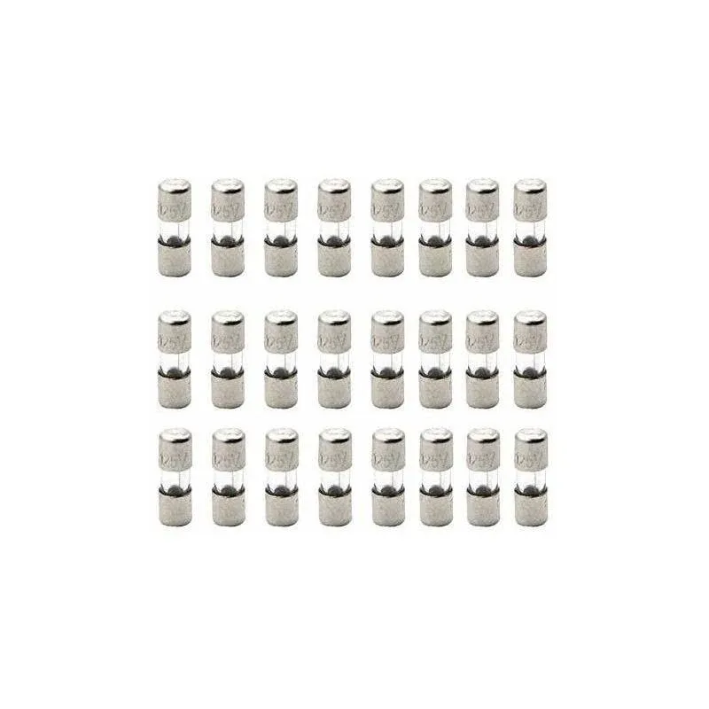 25 Pack Christmas Mini Light Fuses 3 Amp 125v 3.6x10mm Replacement Fuse For Le