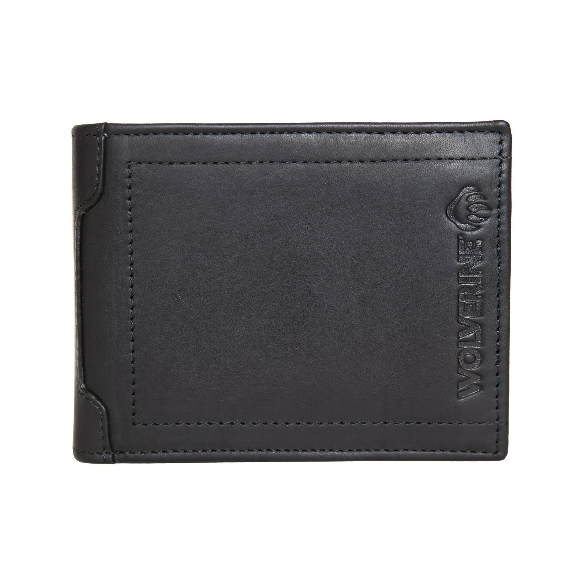 Wolverine Raider Bifold Wallet with Wing, Black