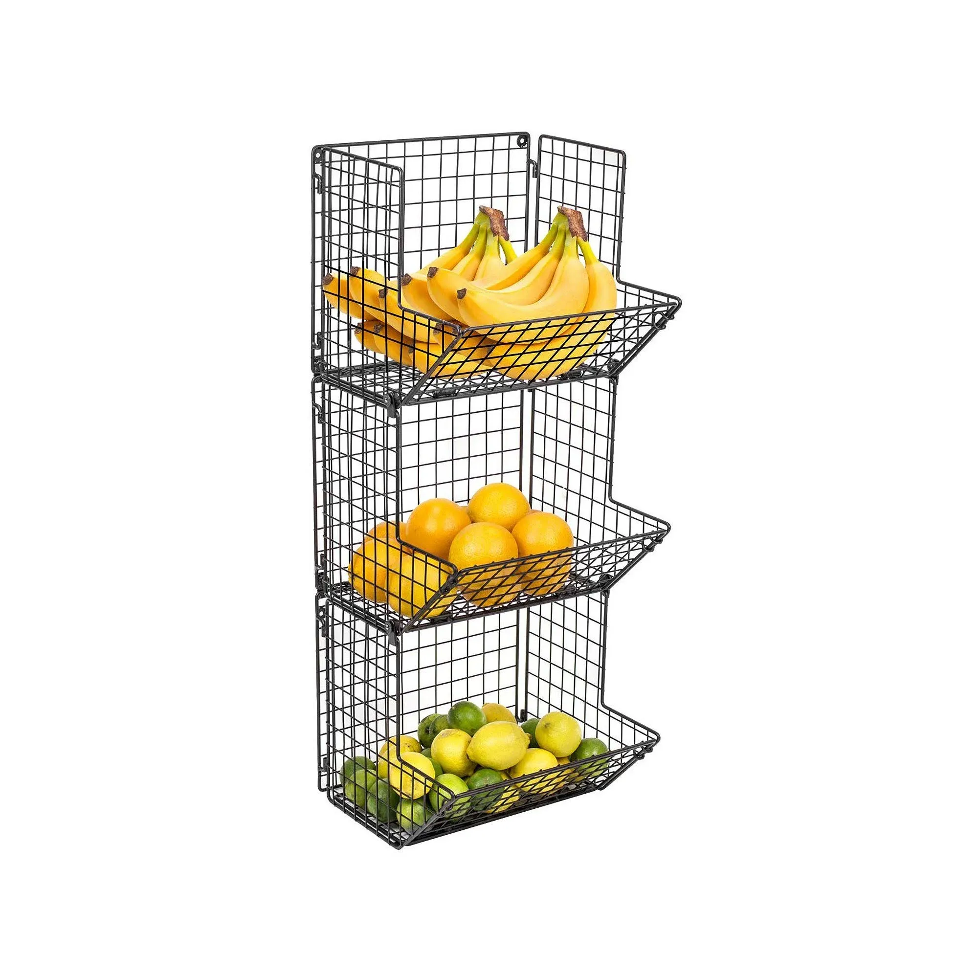 Sorbus 3 Tier Wall Mounted Storage Rack