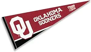 College Flags & Banners Co. Oklahoma Sooners Pennant Full Size Felt