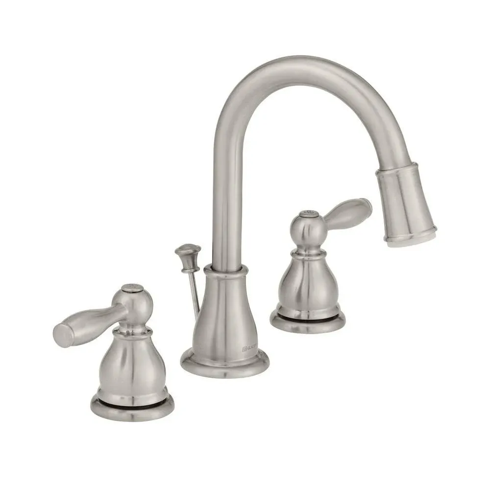 Glacier Bay Mandouri 8 in. Widespread LED Bathroom Faucet in Brushed Nickel NEW