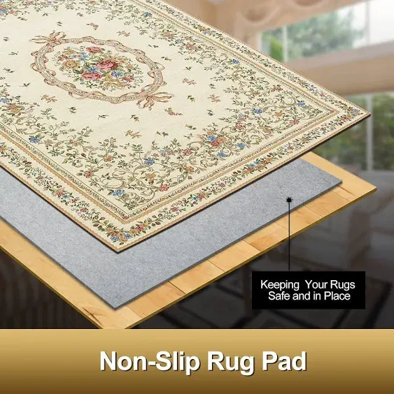 ITSOFT Ultra Premium Non Slip Felt Area Rug Pad