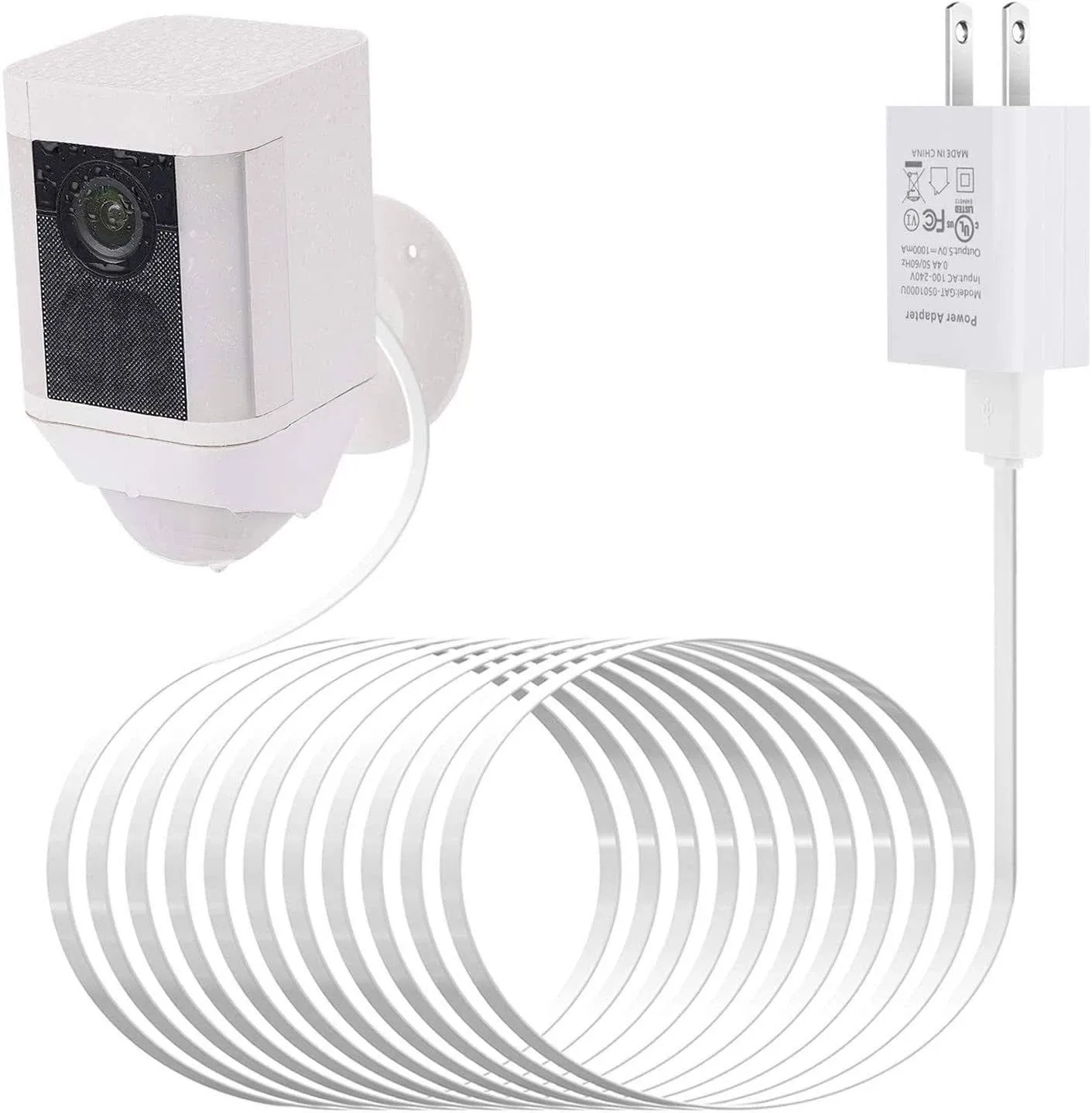 Ring Spotlight Cam Battery Power Adapter