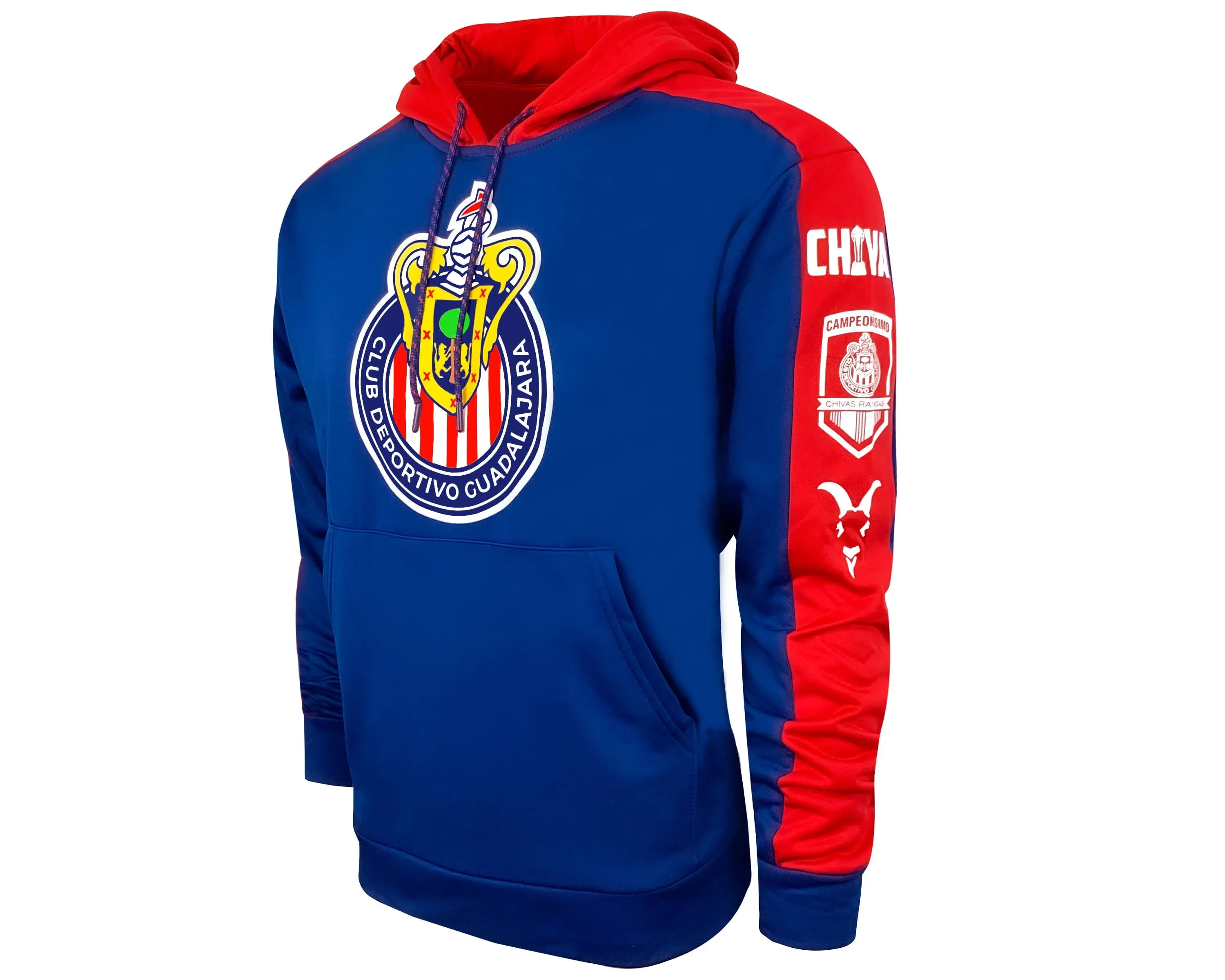 Chivas Pullover Hoodie, Kids And Adults, Chivas Del Guadalajara Hoodie