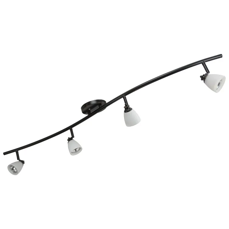 48'' 4 -Light Fixed Track Track Kit with Dimmable and Adjustable Head