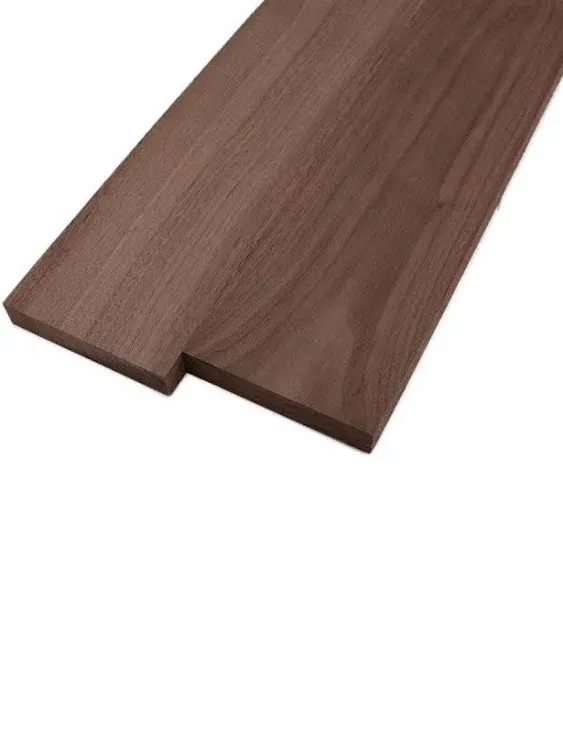 Black Walnut Lumber Board - 3/4&#034; x 4&#034; (2 Pcs)