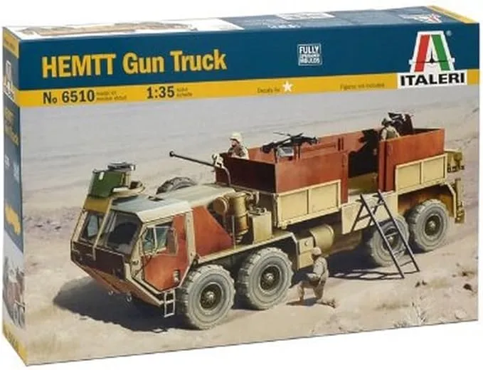 ACADEMY Italeri 510006510 – 1:35 Hemtt Gun Truck