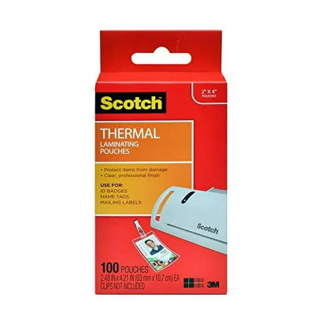 Scotch Laminating Pouches 5 mil