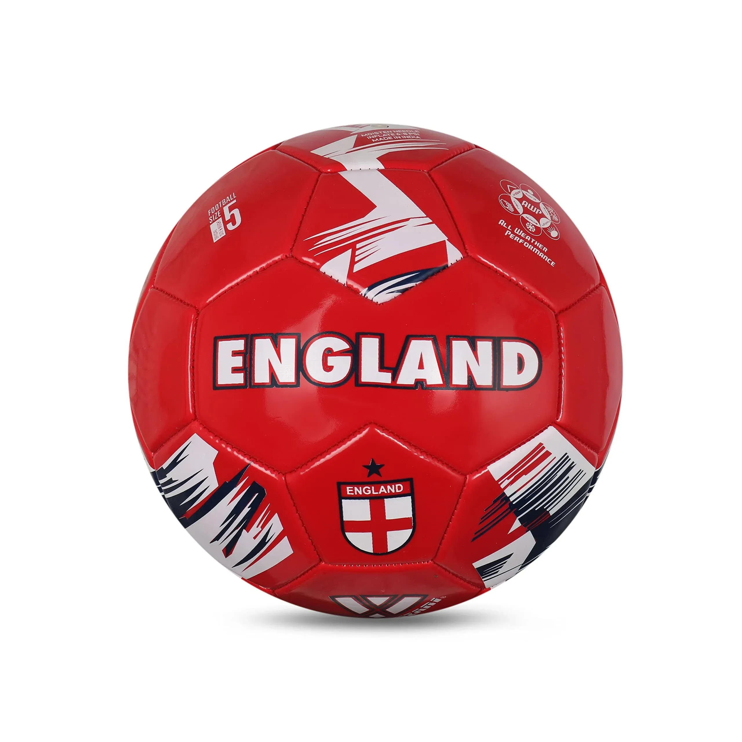 Vizari National Team Soccer Balls | Durable Faux Leather & Rubber, Three Sizes, Nine Countryballs - Elevate Your Play with Iconic Team Representation