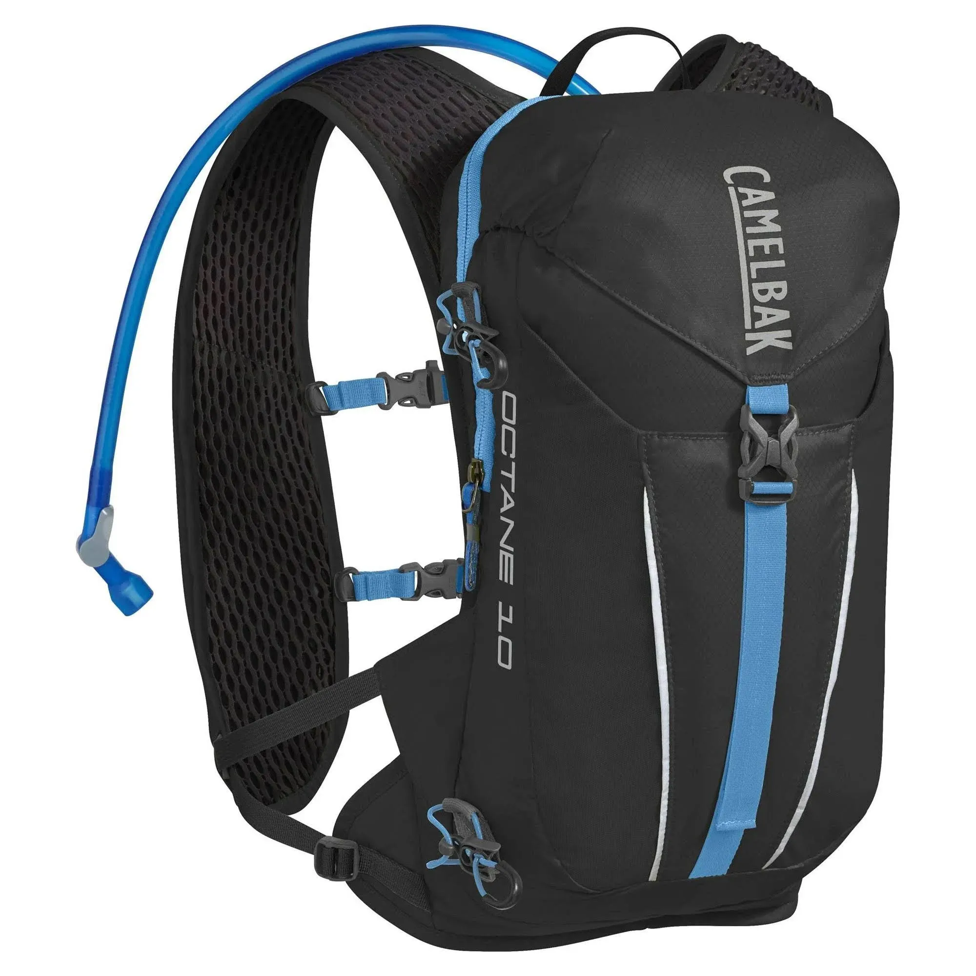 Camelbak Octane 10 Black/Atomic Blue Hydration Pack 70 oz