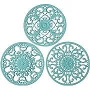 Colinda Silicone Trivet Mat - Non-Slip & Heat Resistant Kitchen Hot Pads for Countertops & Table - Kitchen Trivets for Hot Dishes & Cookware - Hot Pot