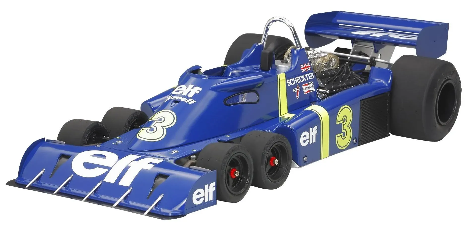 Tamiya 1/12 Tyrrell P34 Six Wheeler F1 GP Race Car TAM12036