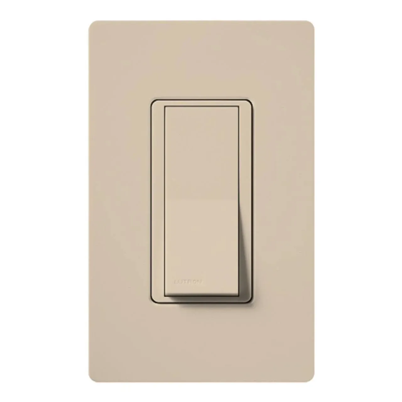 Lutron SC-1PS-TP Claro Single-Pole Switch - 15A - Taupe