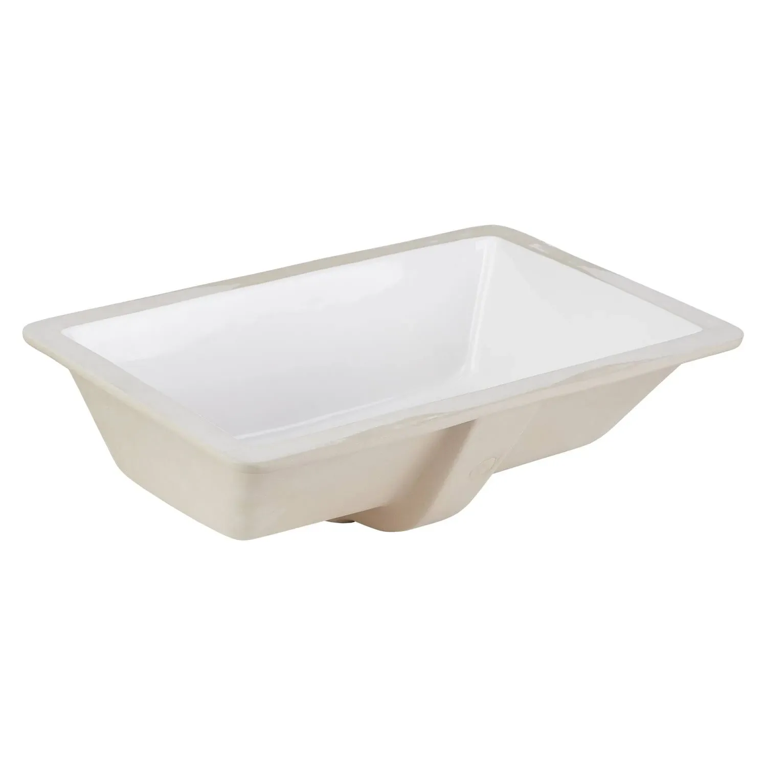 Signature Hardware 447963 Sawgrass 21&#034; Vitreous China Undermount Bathroom Sink