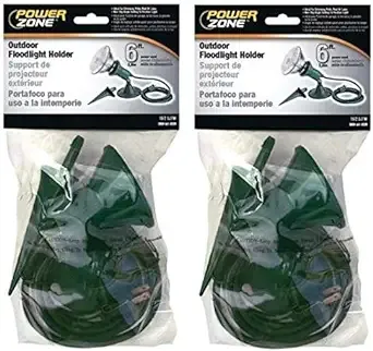 Power Zone Floodlight Kit 6&#039; Green, 2 Pack