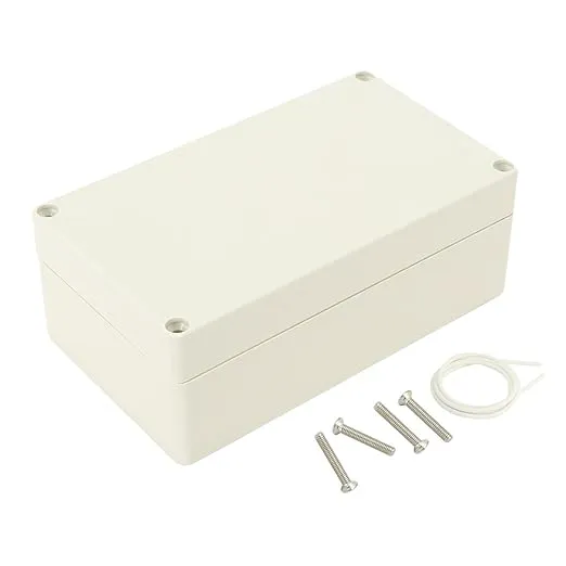 uxcell 158mmx90mmx60mm(6.2"x3.54"x2.3") ABS Junction Box Universal Electric Project Enclosure IP65