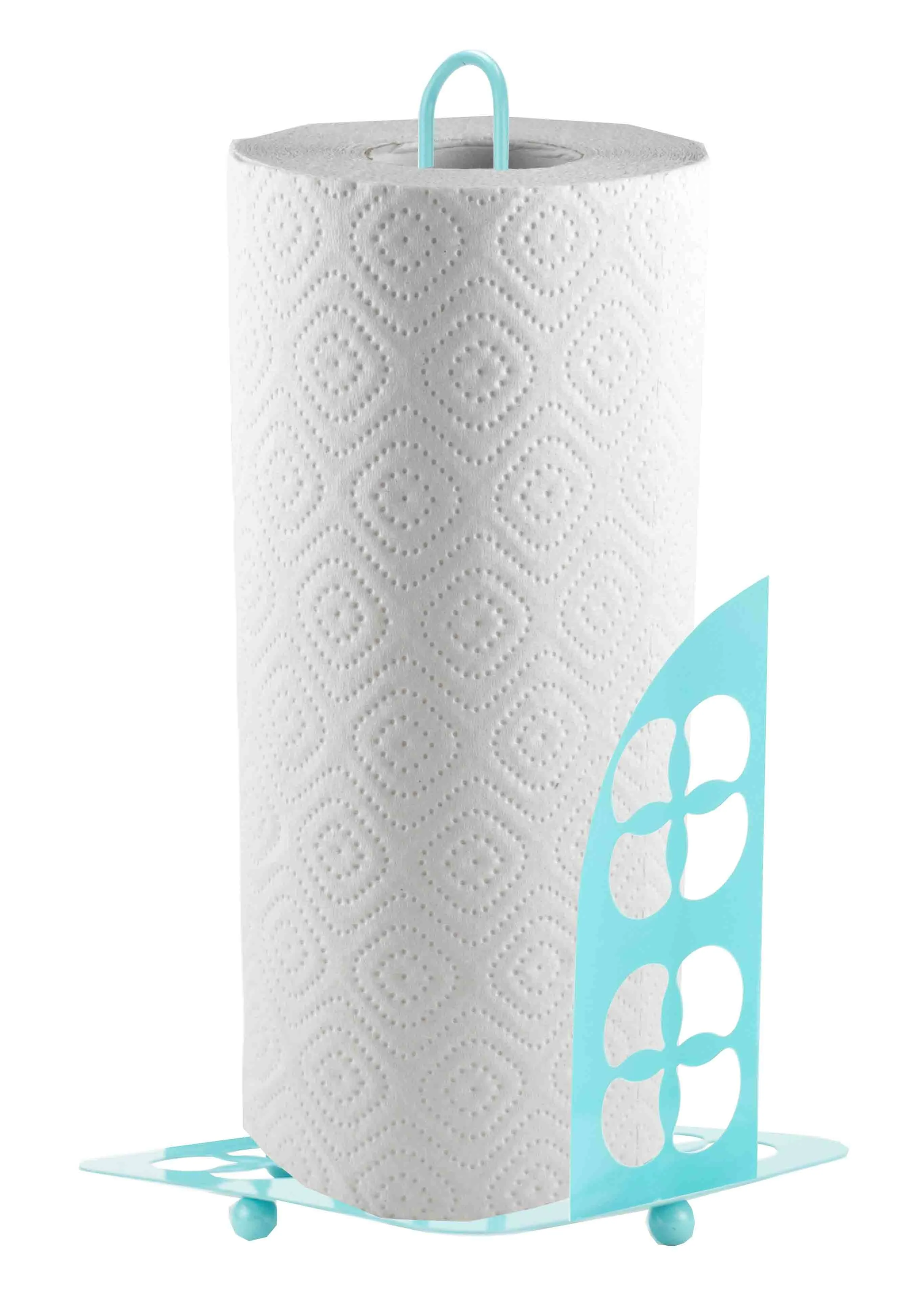 Trinity Collection Paper Towel Holder, Turquoise