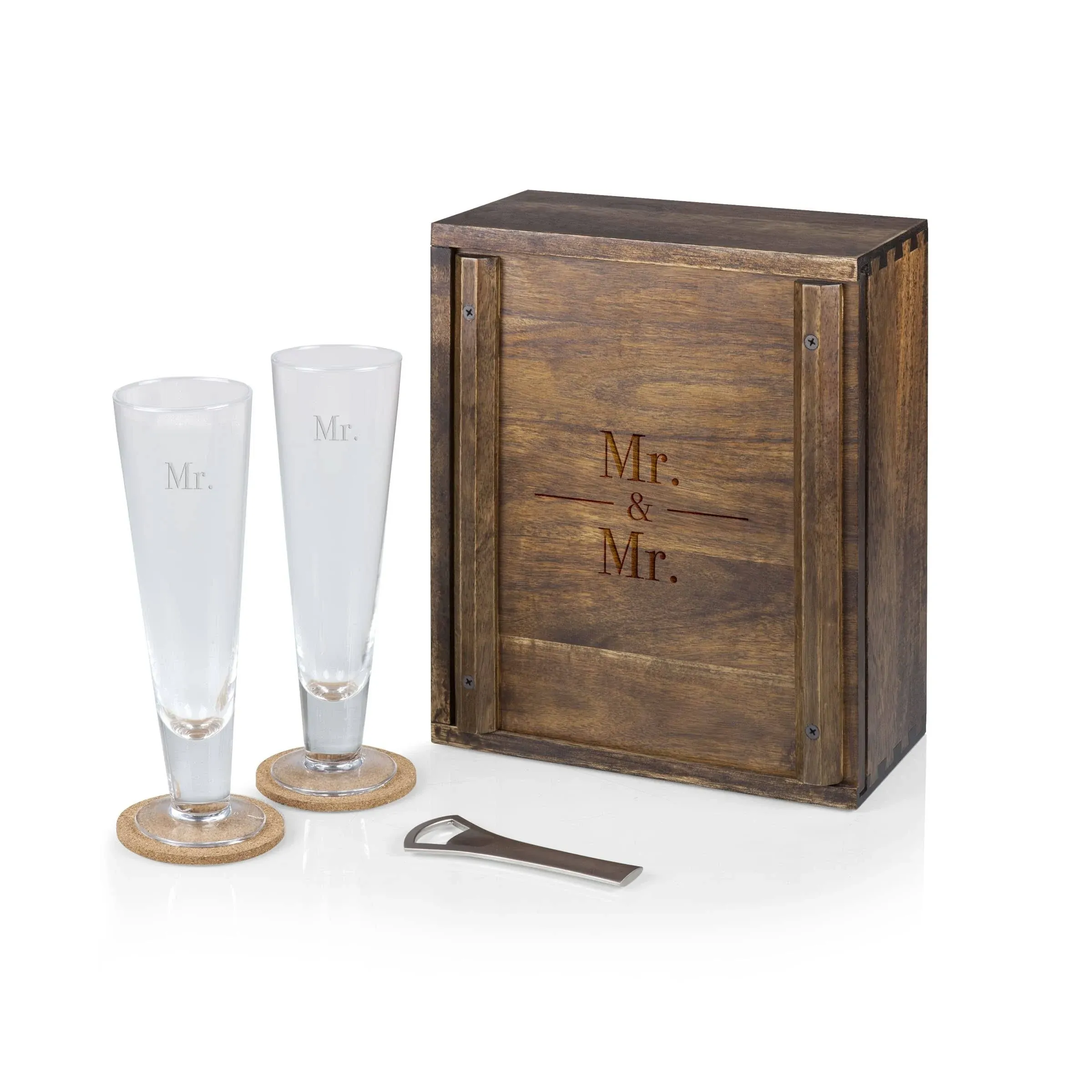 Legacy Mr/Mr Pilsner Beer Glass Gift Set