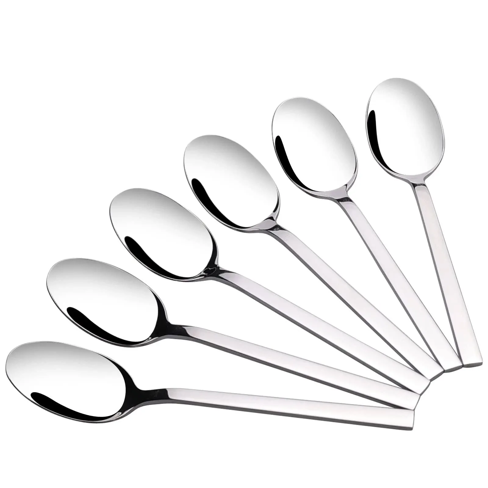 Doryh Stainless Steel Dinner Spoons, 7.75-Inch, Set of 12