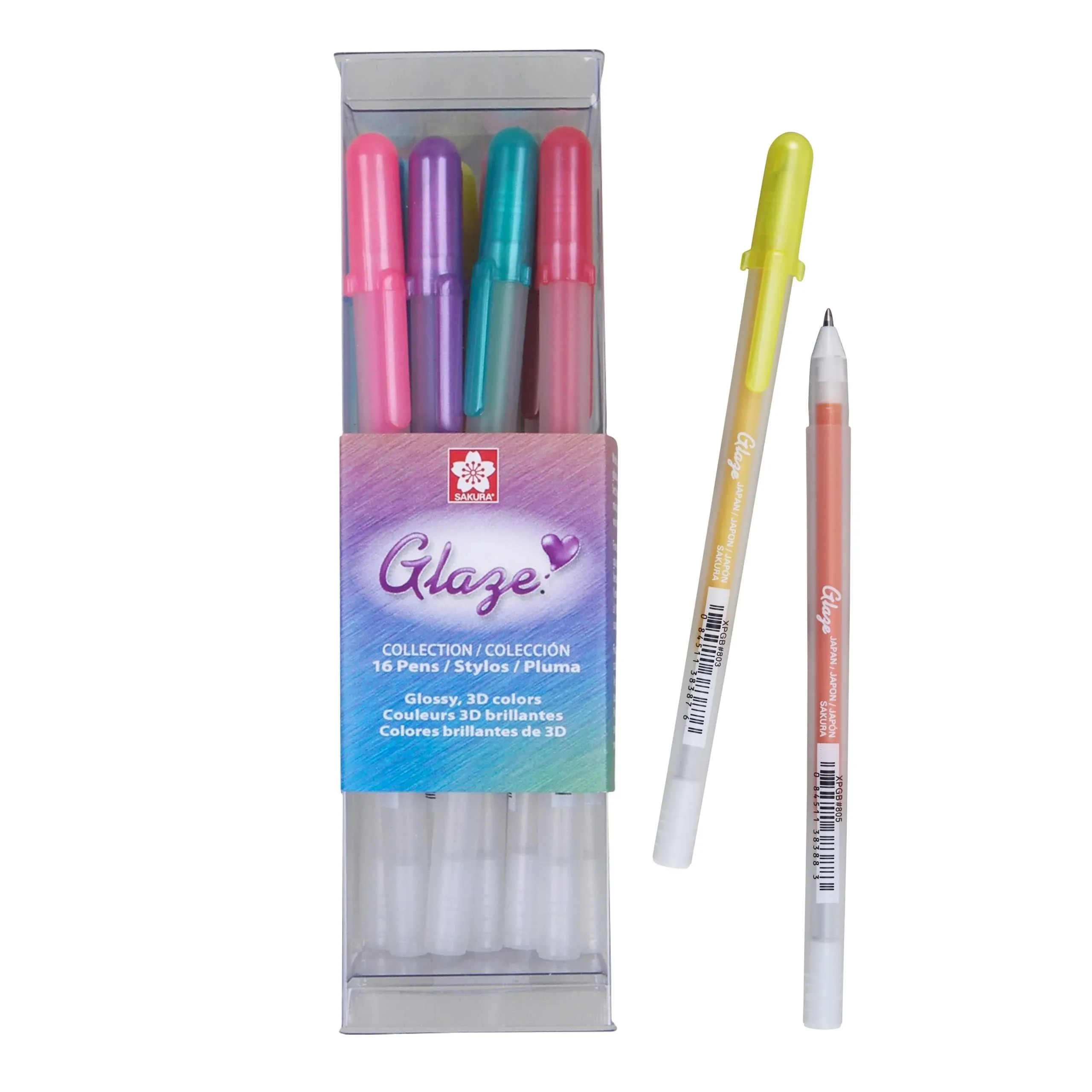 Gelly Roll Glaze Bold Point Pens 16/Pkg