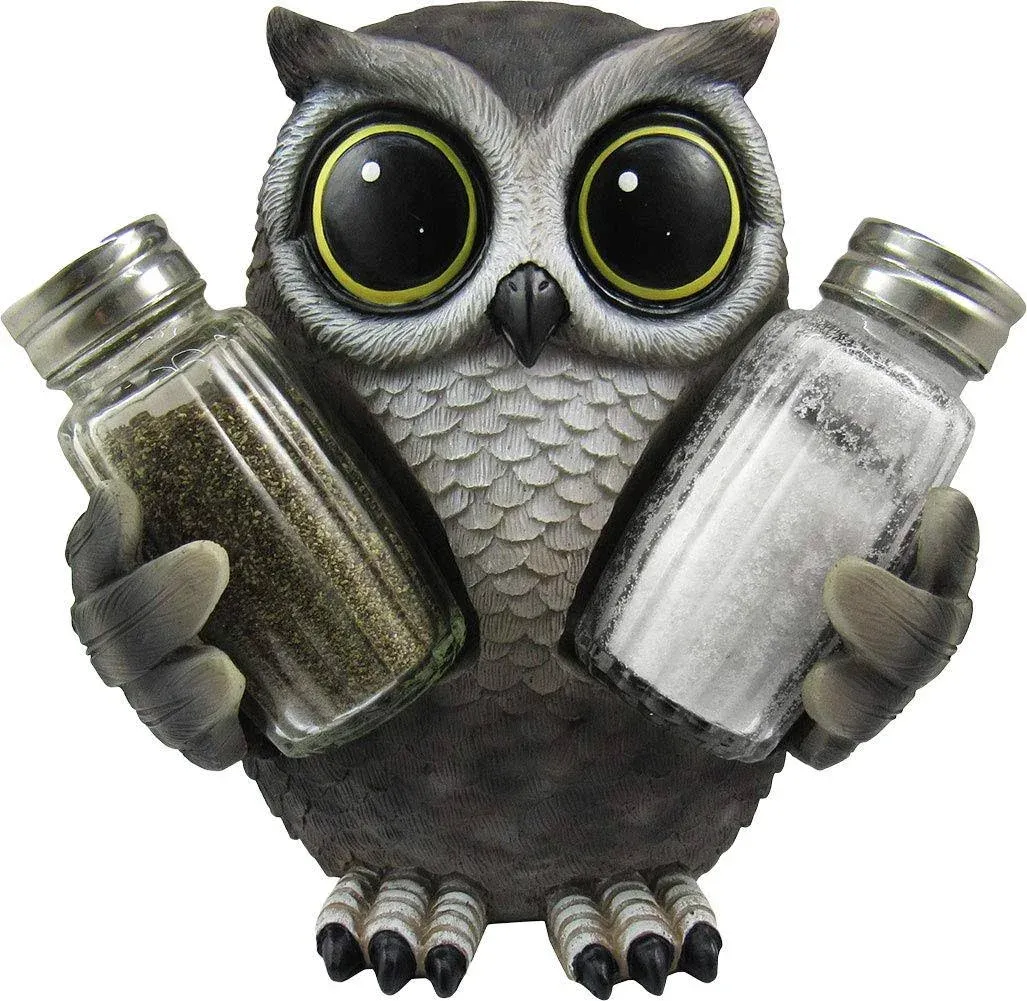 DWK Animal Holder with Salt and Pepper Shaker Set (3 Piece) | Kitchen Décor and ...