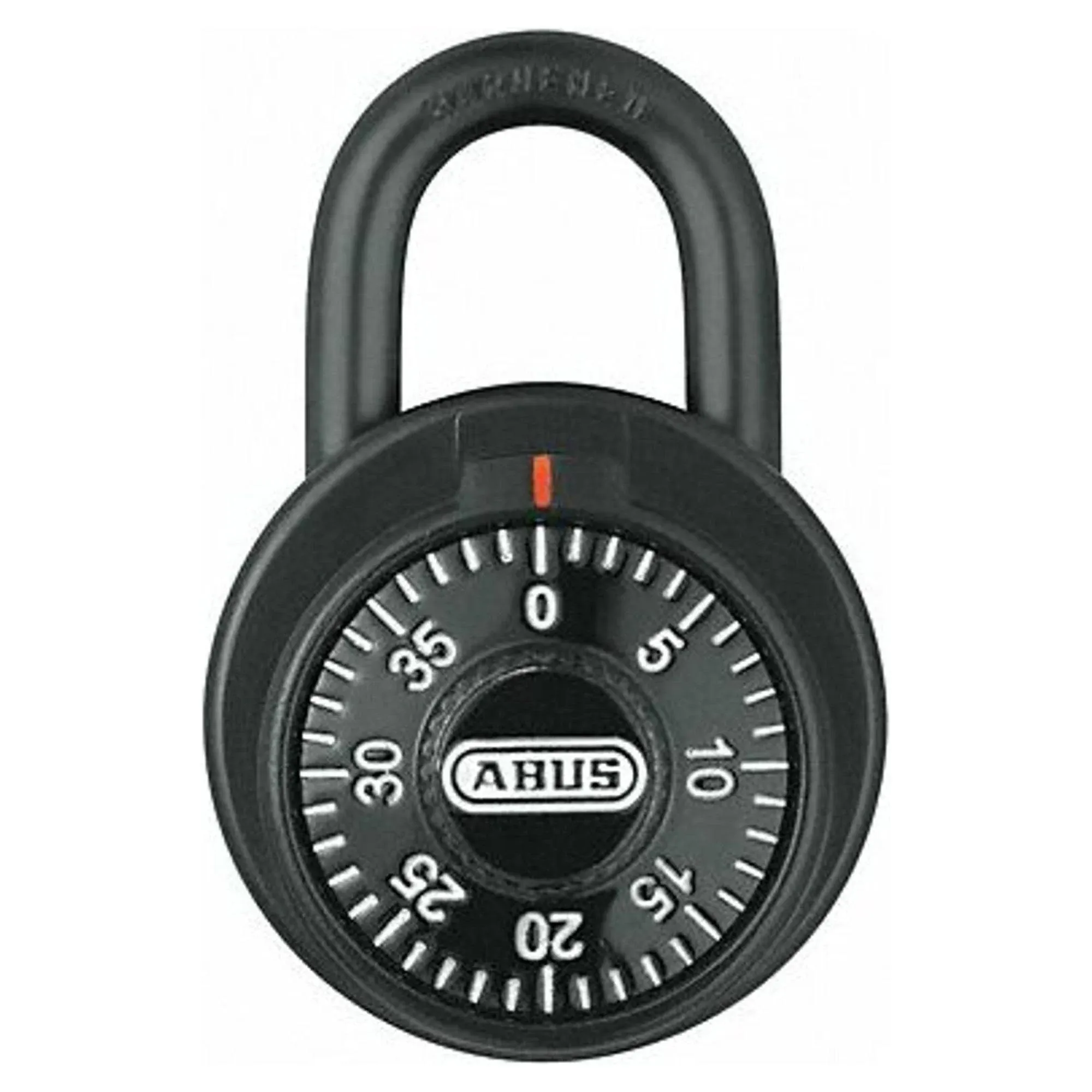 ABUS 78/50 KC Combination Padlock,Front,Black/Silver