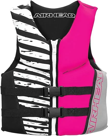 Airhead Wicked Kwik-Dry NeoLite Flex Life Jacket, Youth and Women's, US Coast Guard Approved