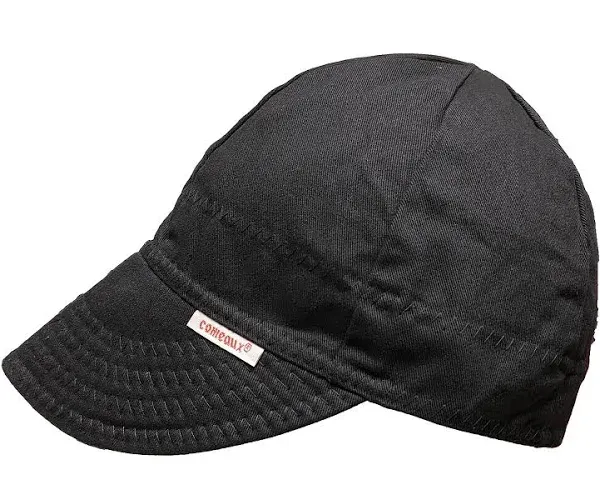 Comeaux Caps Reversible Welding Cap Solid Black 7 1/4