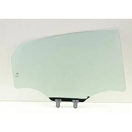 Passenger Right Side Rear Door Window Door Glass Compatible with Hyundai Accent 2018-2022 Models