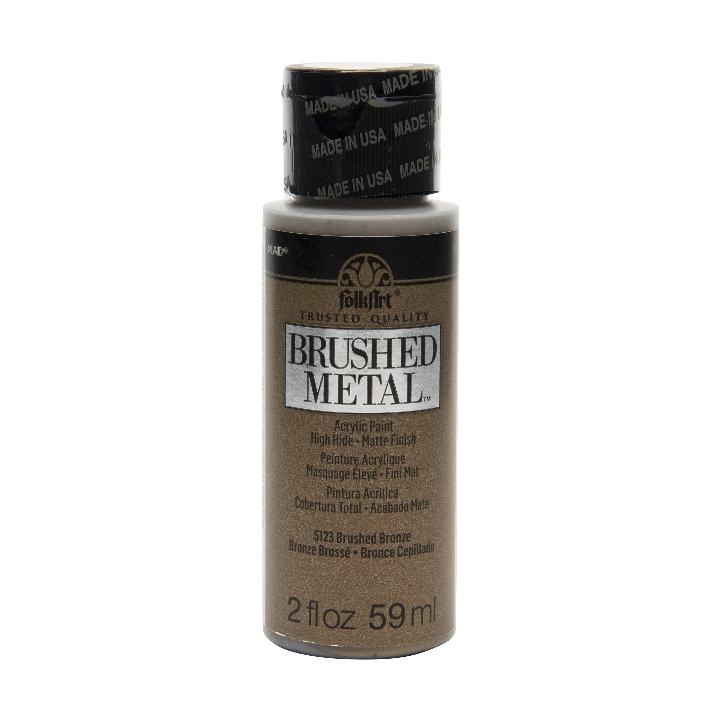 FolkArt Brushed Silver Paint, 2 fl. oz.