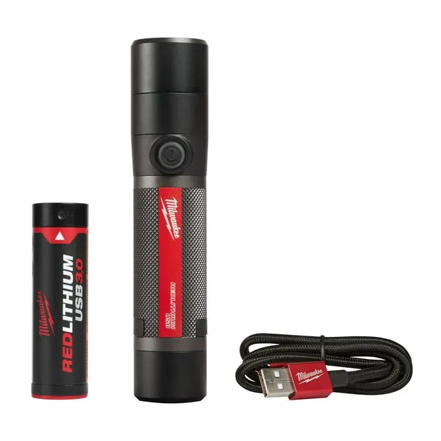 Milwaukee 2160-21 Compact Flashlight USB Rechargeable