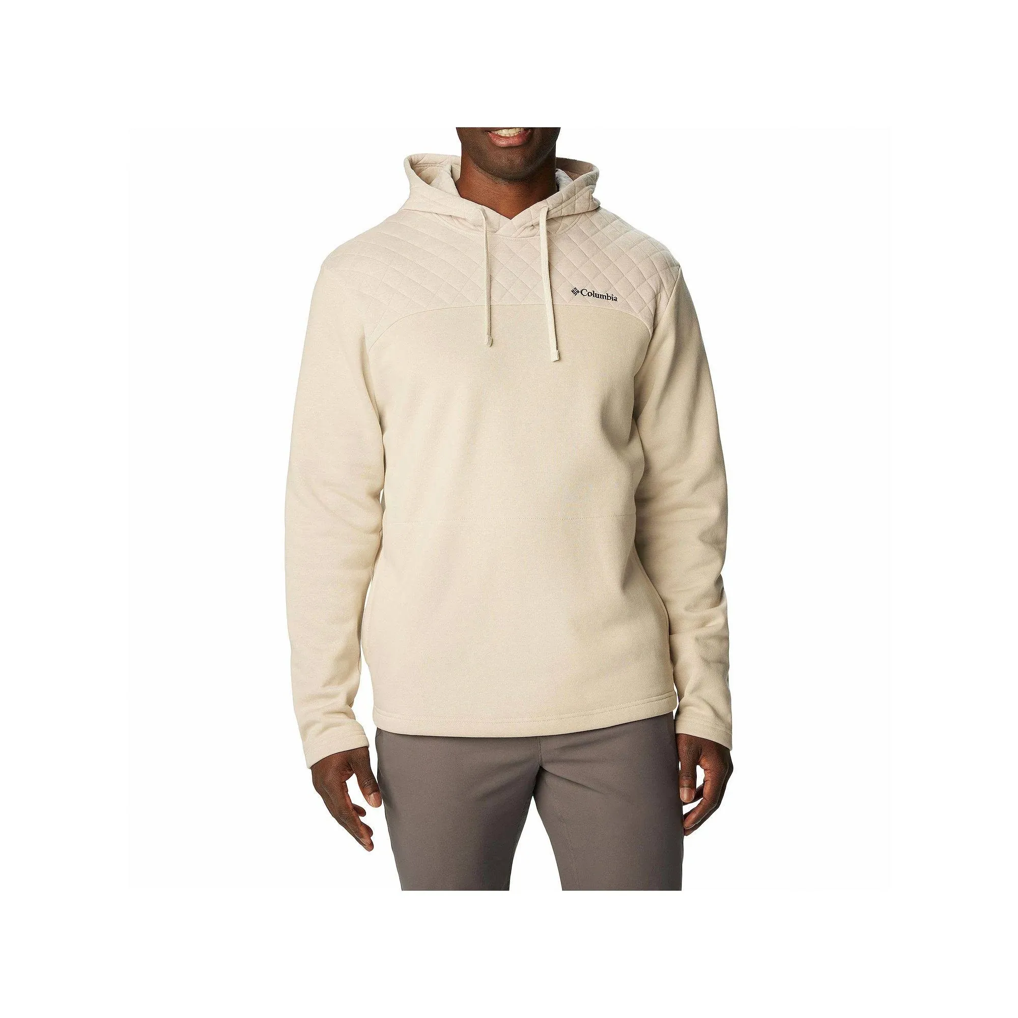 Columbia Men's Hart Mountain Quilted Hoodie - M - White