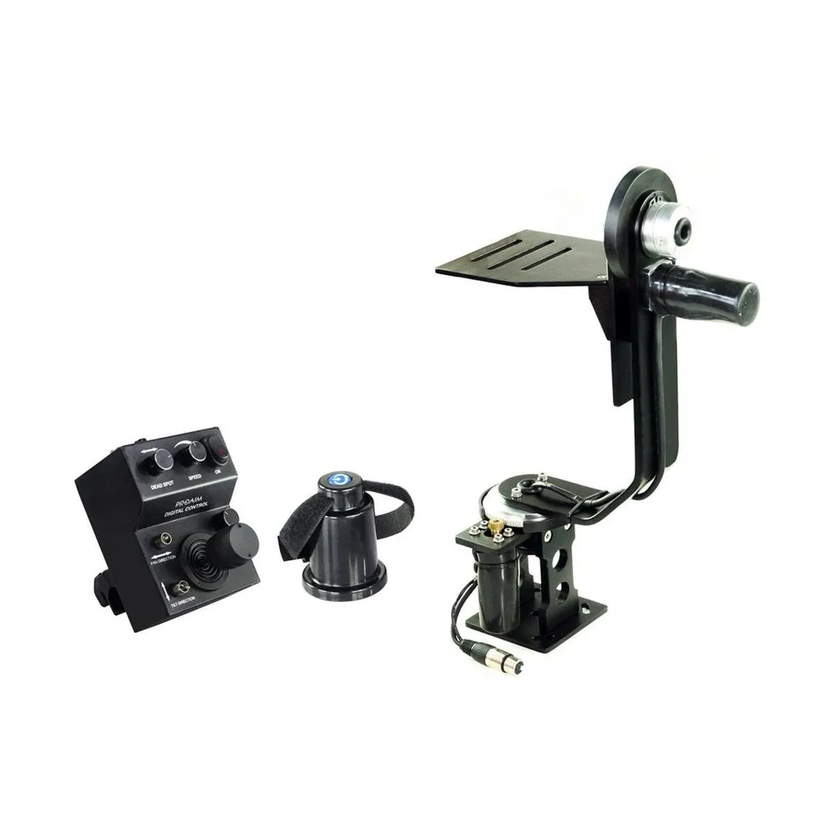 Proaim Jr. Pan Tilt Head for Camera Jib Crane, Payload : 5 kg / 11 LB