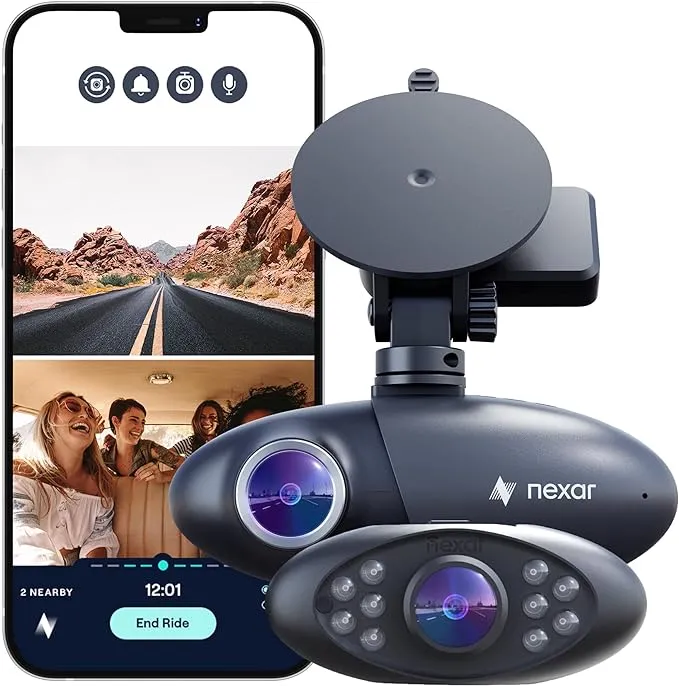 Nexar Pro Dual Dash Cam