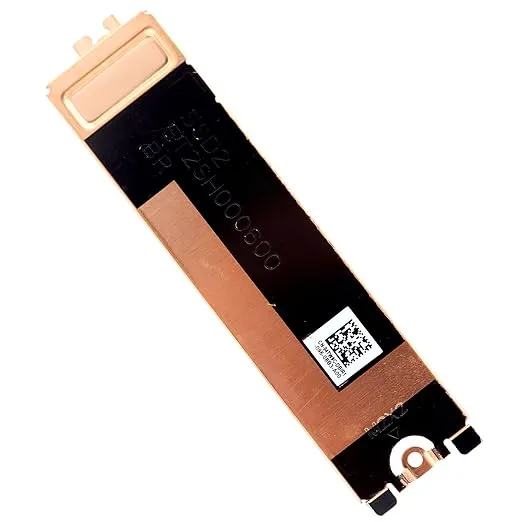 Slot 2 2280 M.2 SSD Heatsink Thermal Shield 04TW9C 4TW9C for Dell XPS 15 9500 9510 9520 9530 9570 Precision 5550 5560 5570 5580 Latitude 5500