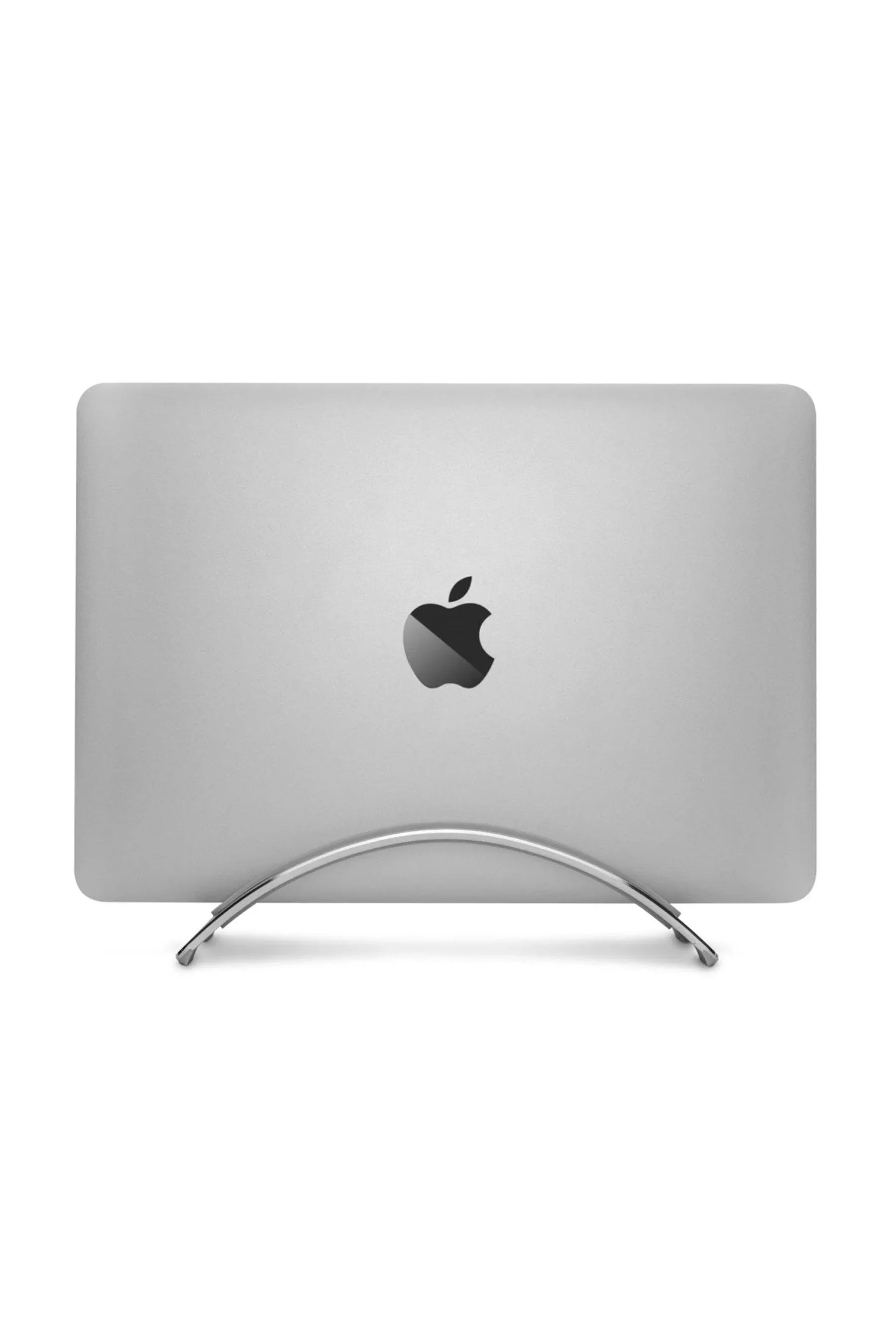 Twelve South - 16" BookArc Vertical Desktop Stand for MacBook - Silver